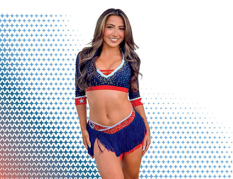 NFL Patriots cheerleader Jade Bucci