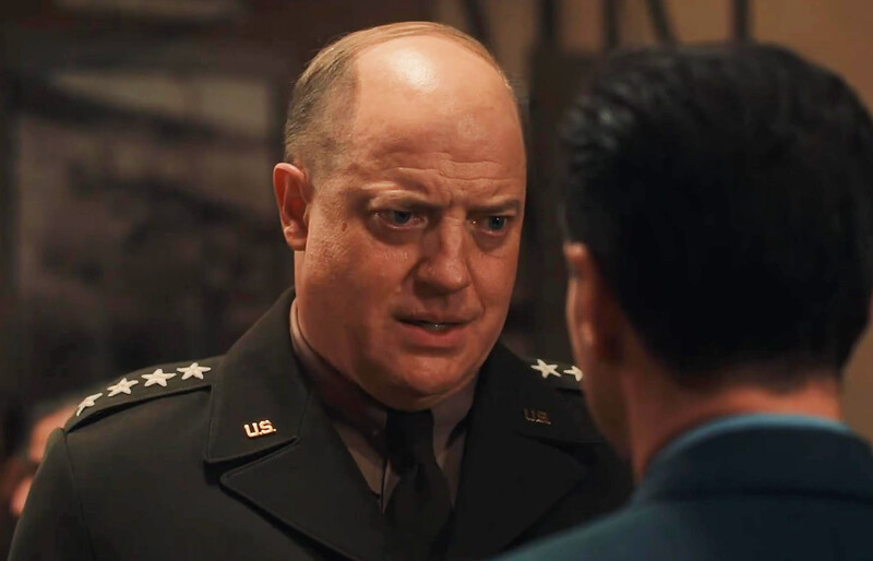 Brendan Fraser as Dwight D. Eisenhower in Pressure