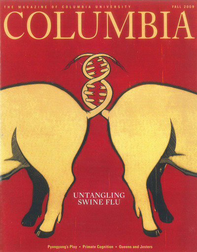 Fall 2009 cover of Columbia Magazine