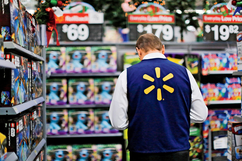 Walmart employee