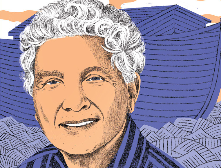 Illustration of Robert Alter