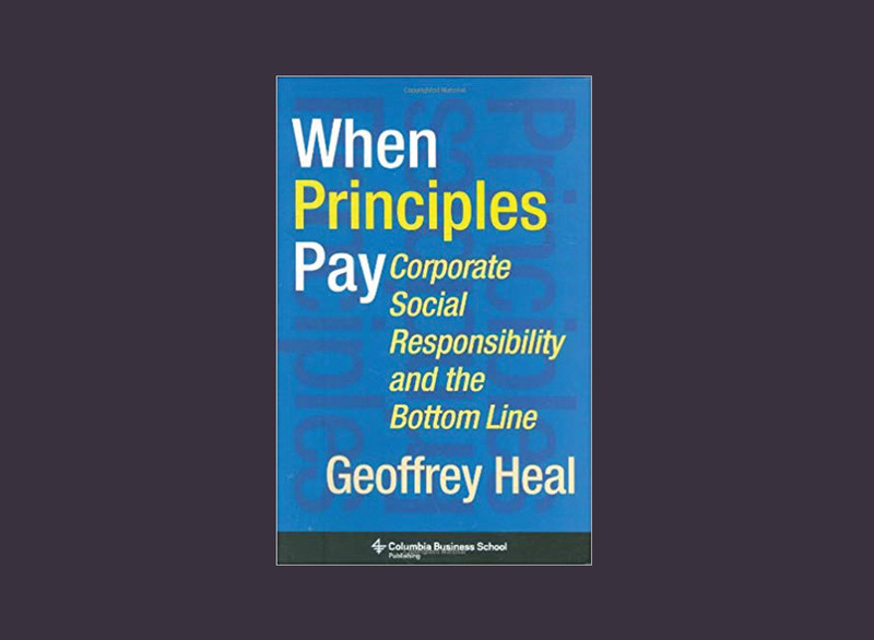 Cover of "When Principles Pay" by Geoffrey Heal