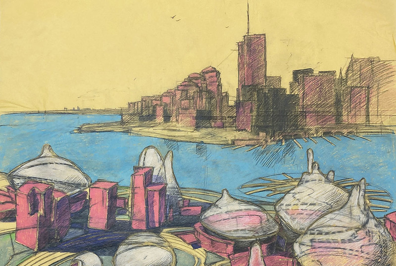 Michael Sorkin and his studio’s concept for New York City’s Governors Island