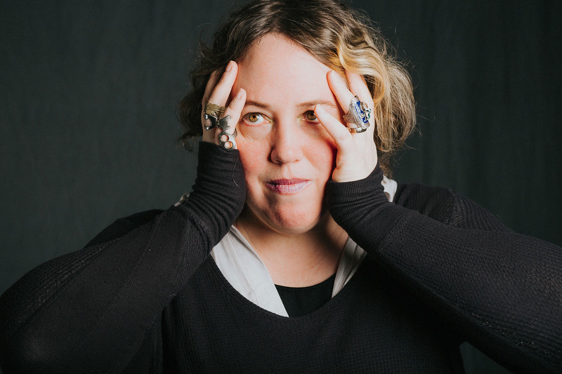 Kelly Link photographed by Adrianne Mathiowetz