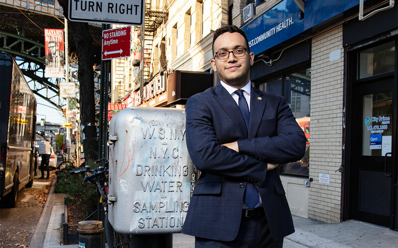 NYC Council member Shaun Abreu