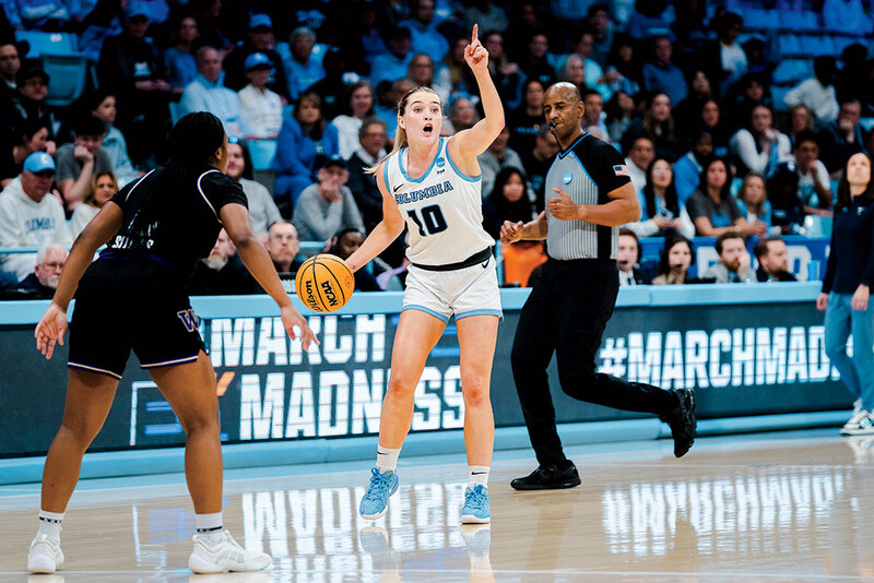 The Columbia women's basketball game