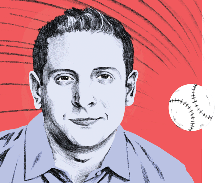 Illustration of Zach Schonbrun