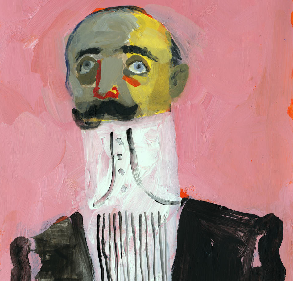 Painting of Max Beerbohm