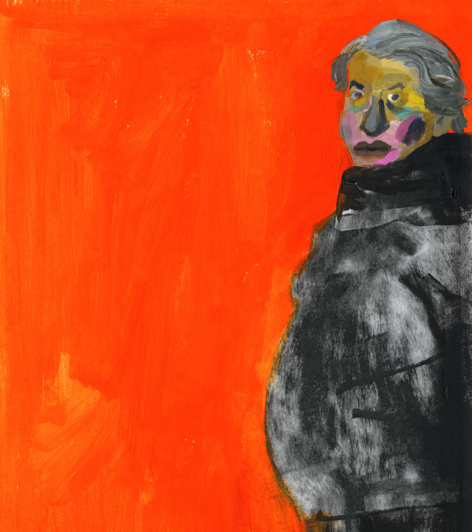 Painting of Richard Rodriguez