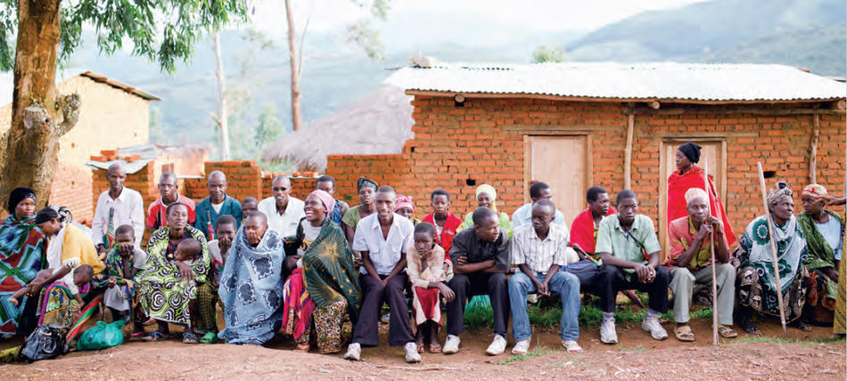 Burundi villagers