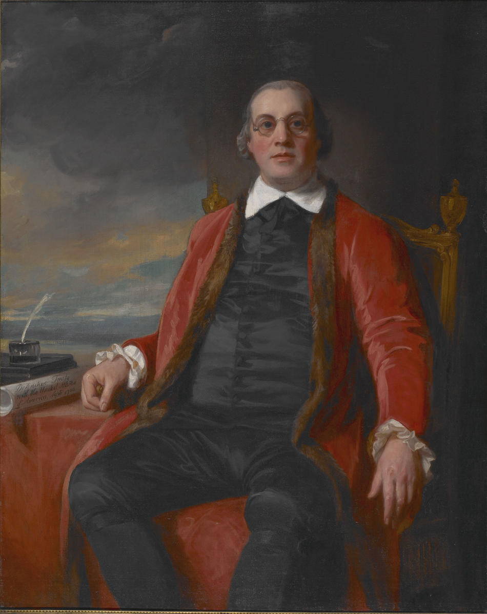 Portrait of David Hartley / George Romney