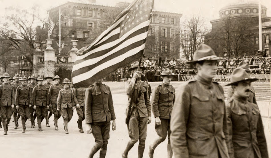 World War 1 parade