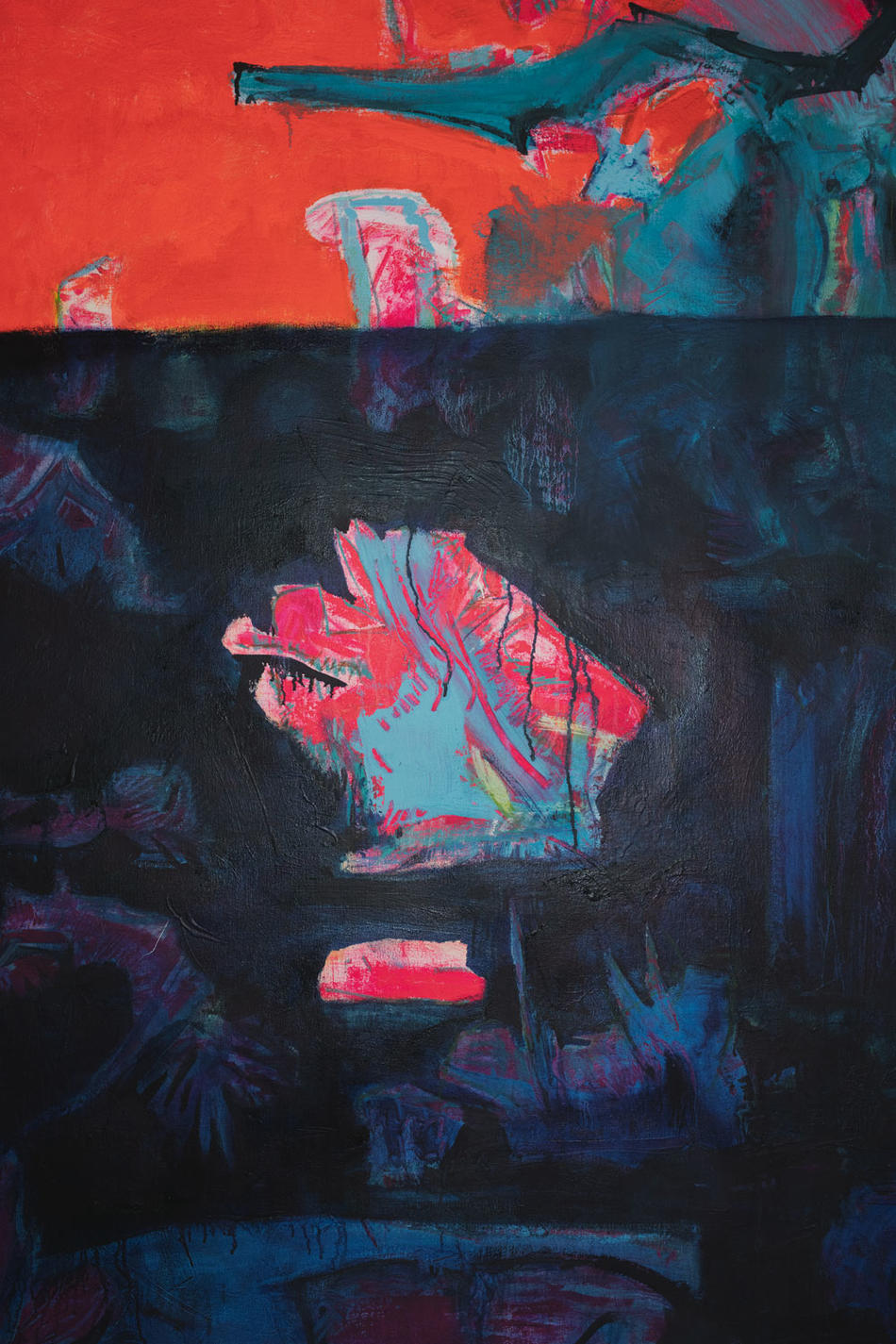 Painting by Cy Gavin