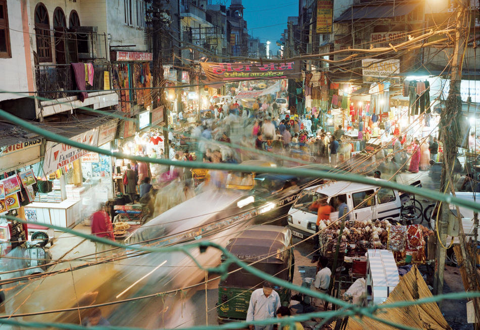 Sadar Bazaar in Delhi by Gerald Haenel