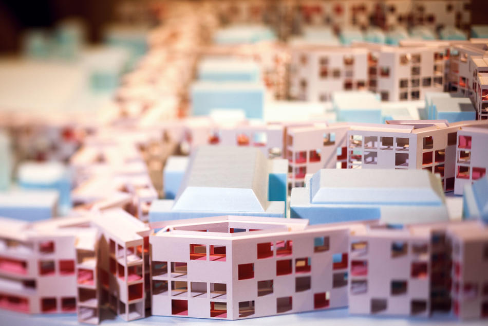 "Thoughts on a Walking City" model from MoMA's 2012 "Foreclosed: Rehousing the American Dream" exhibition
