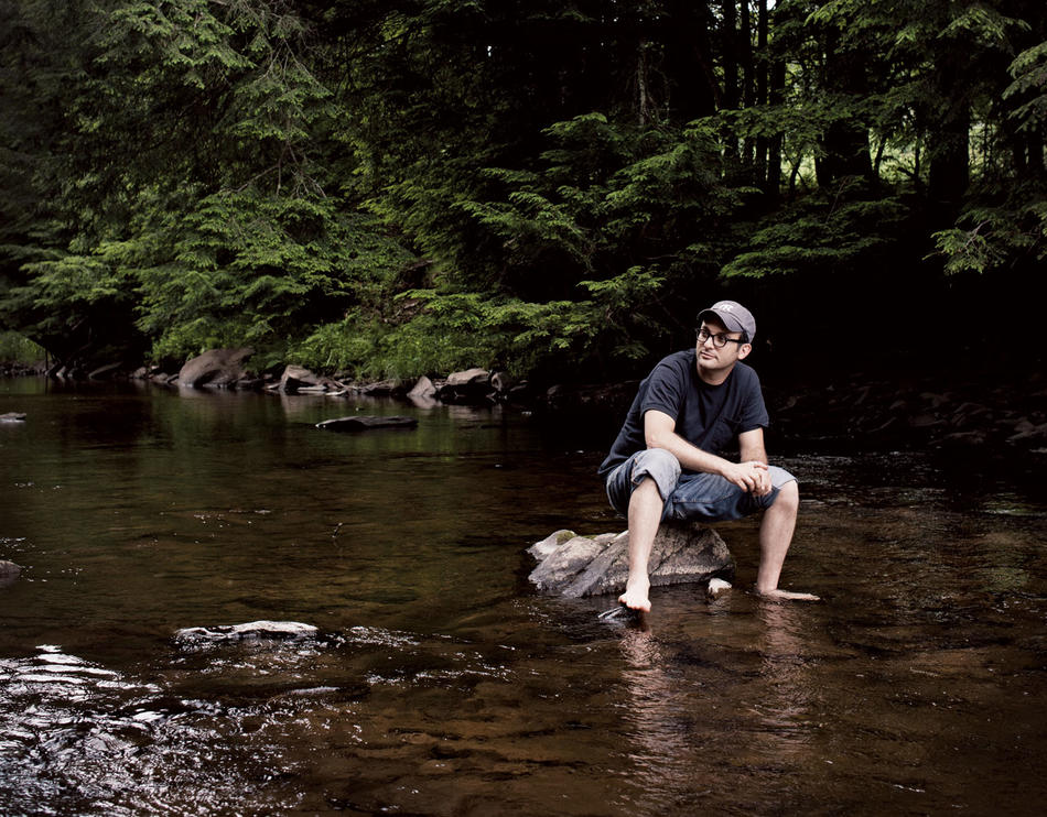Josh Fox near his home in Milanville, Pennsylvania