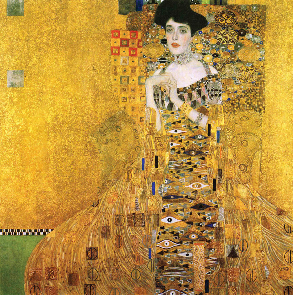 Portrait of Adele Bloch-Bauer by Gustav Klimt