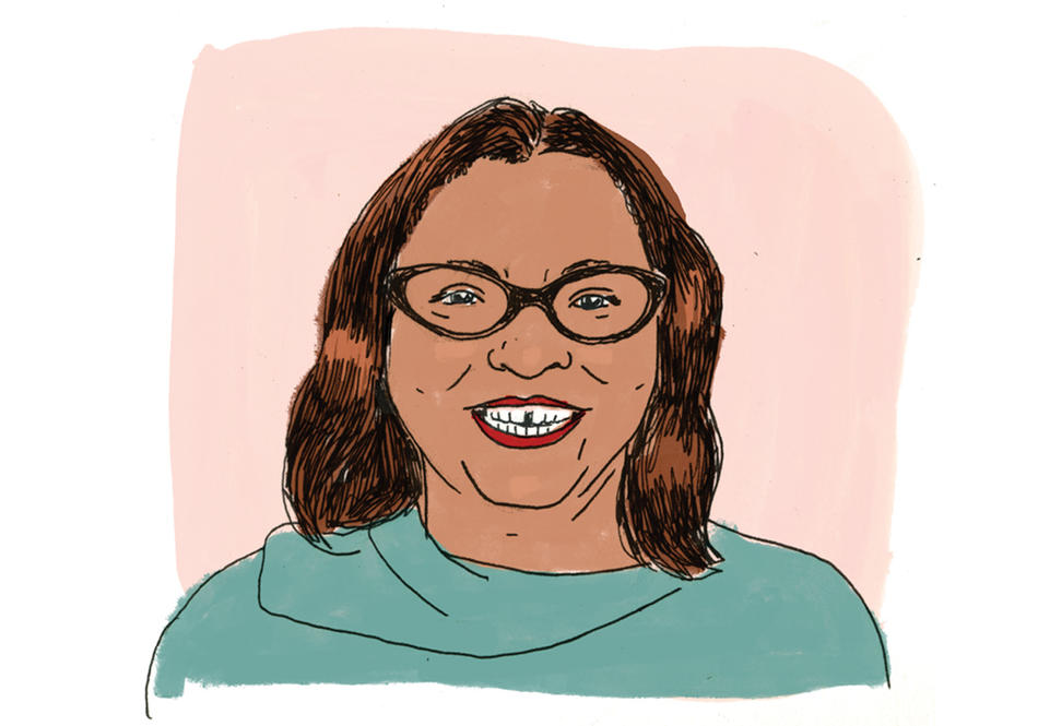 Illustration of Victoria Benitez