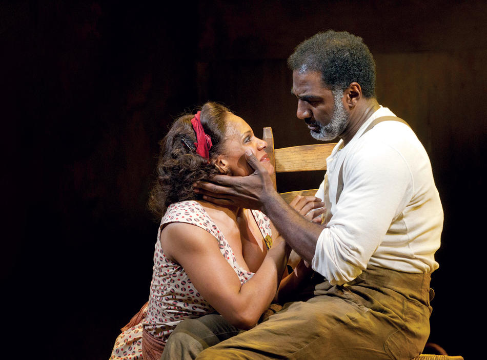 Audra McDonald and Norm Lewis in Porgy and Bess