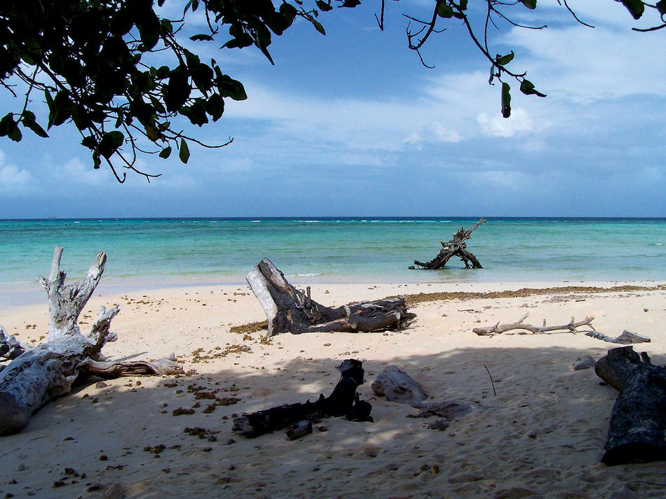 Beach on the Marshall Islands