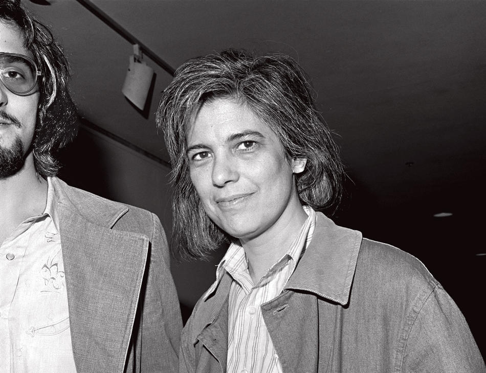 Susan Sontag and her son, David Rieff, in 1976