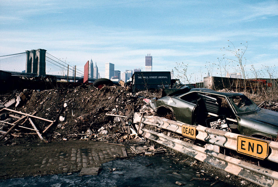 A Brooklyn junkyard in 1971