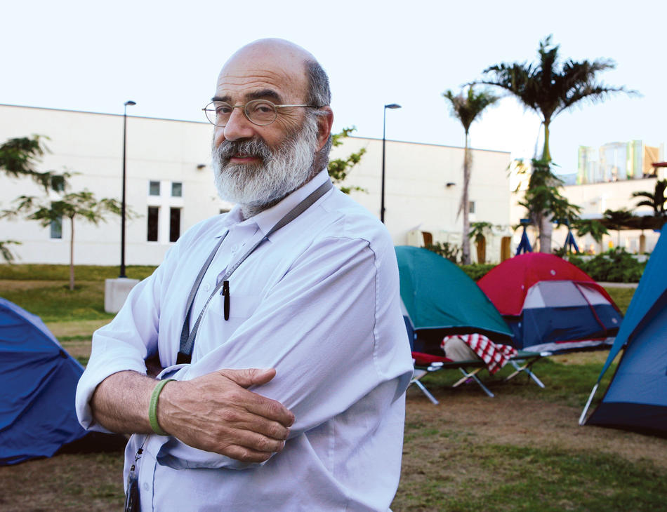 Ronald Waldman in Port-au-Prince