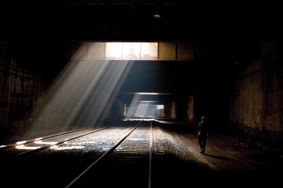Photograph by Steve Duncan of the Riverside Park Tunnel, Manhattan