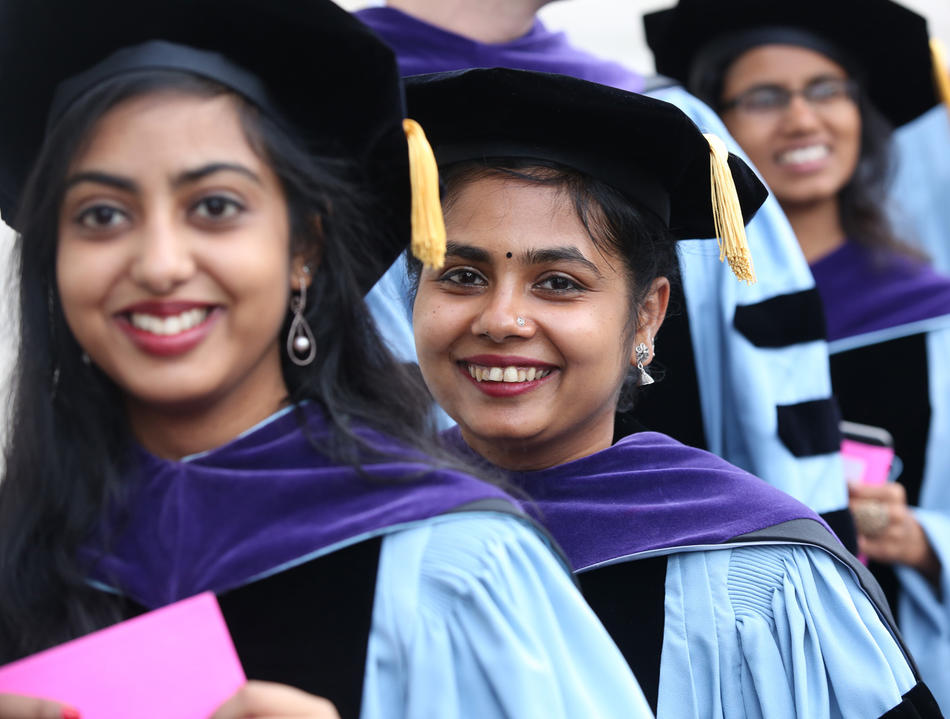 Members of Columbia Law School’s class of 2019 at commencement