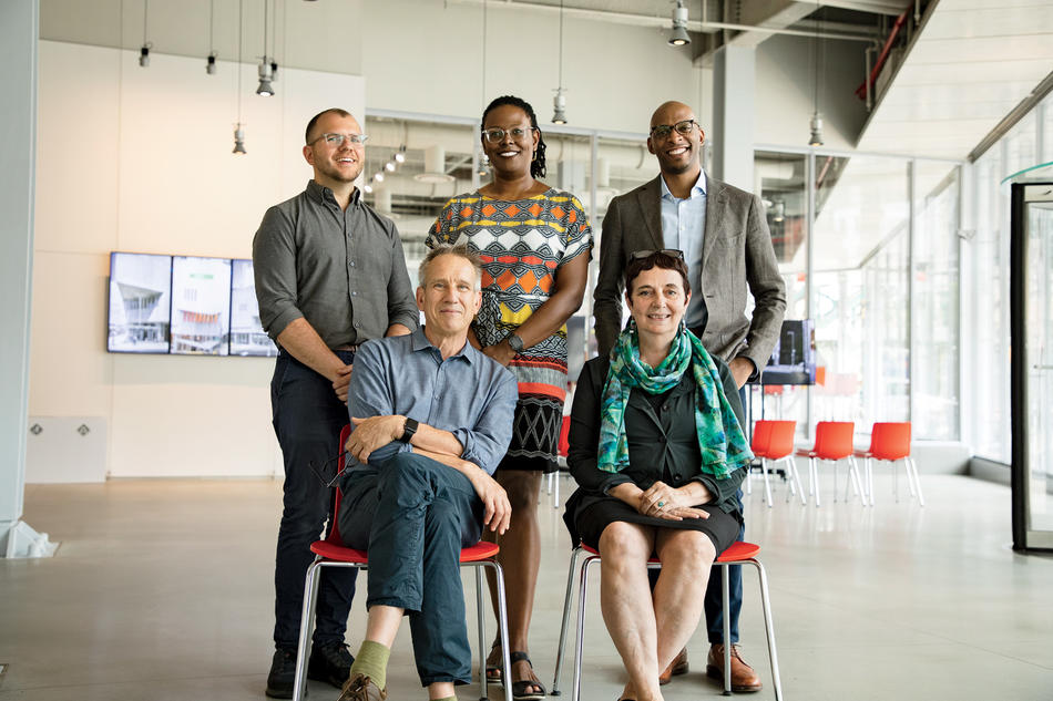 The Obama Presidency Oral History Project team at Columbia: Michael Falco, Peter Bearman, Kimberly Springer, Mary Marshall Clark, Terrell Frazier