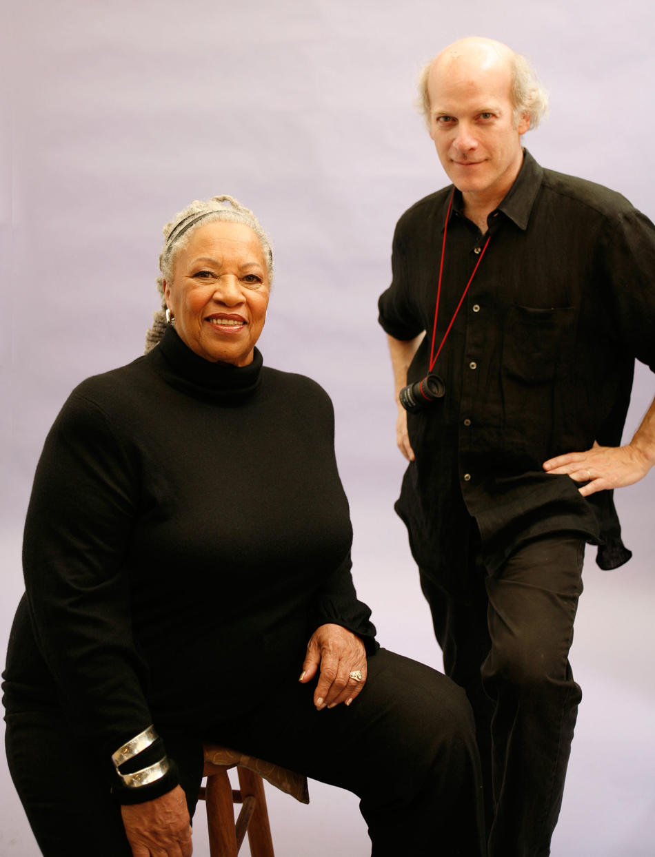 Toni Morrison and Timothy Greenfield-Sanders