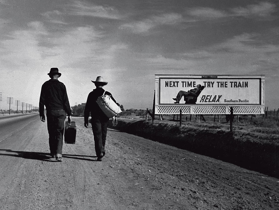 "Toward Los Angeles" by Dorothea Lange, March 1937