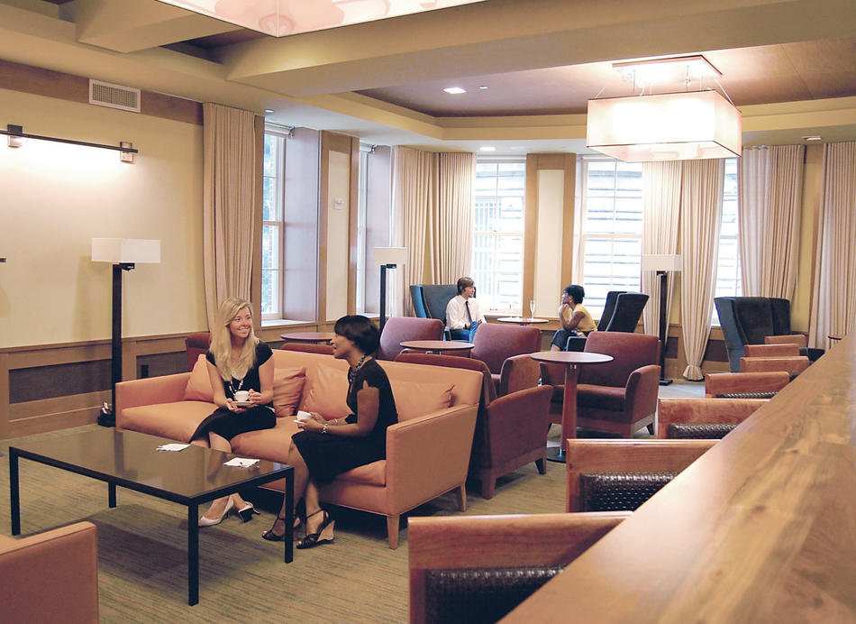 The Ivy Lounge and Coffee Bar in Columbia University Faculty House