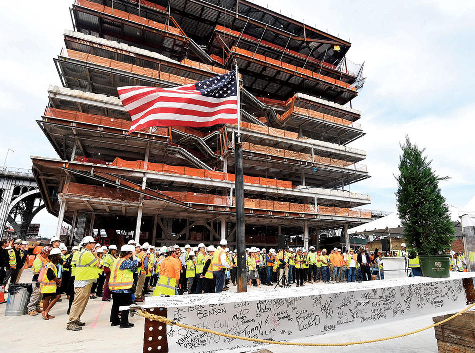 Construction site of Ronald O. Perelman Center for Business Innovation at Columbia University