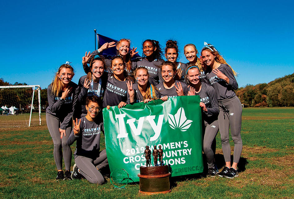 Columbia women's cross-country team, 2019
