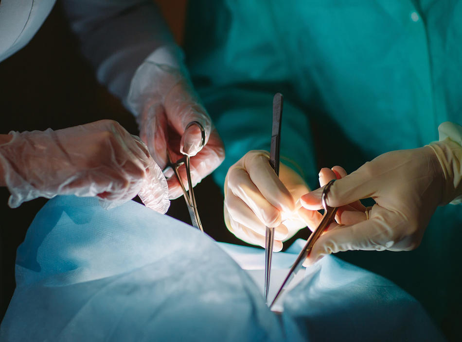 Photo of surgeons performing surgery