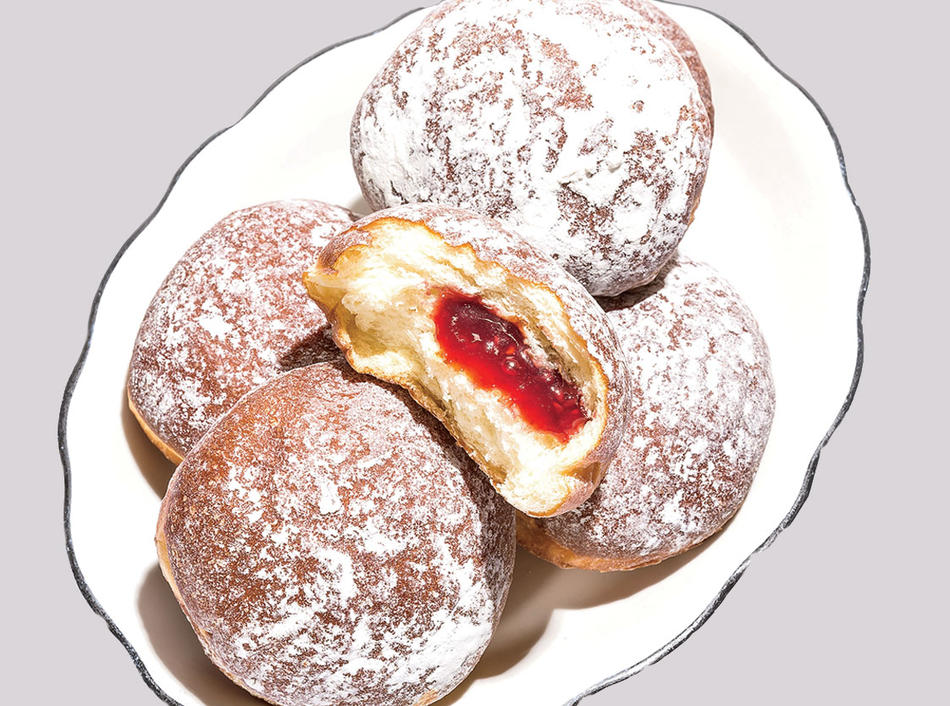 Sufganiyot from the book "The 100 Most Jewish Foods" by Alana Newhouse