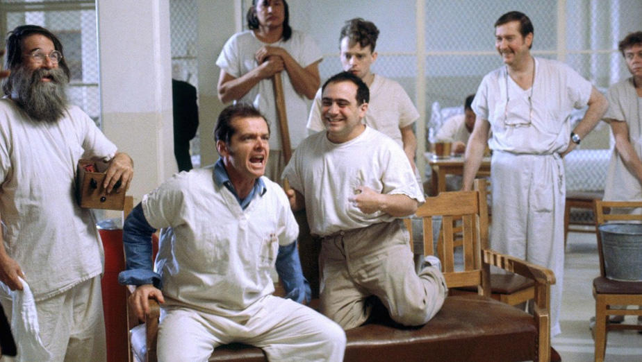 Still from "One Flew Over the Cuckoo's Nest"