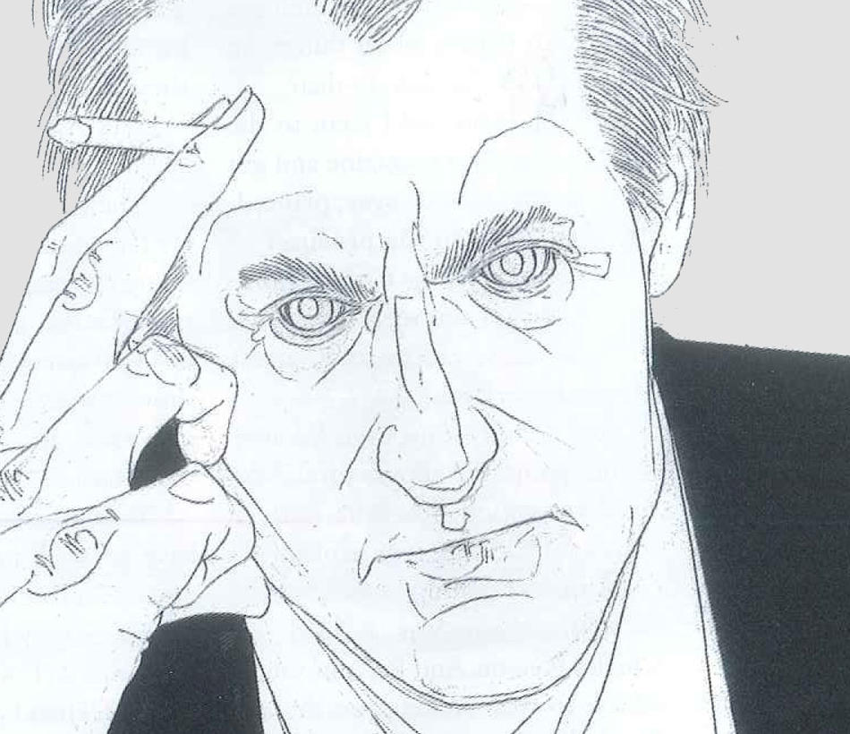 Illustration of André Malraux 
