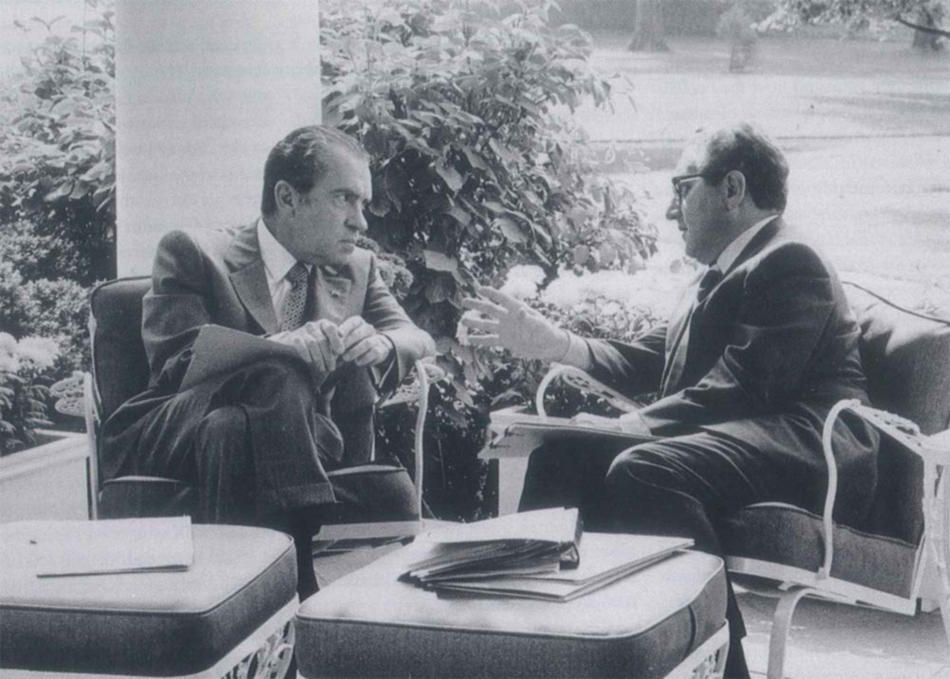 Richard Nixon and Henry Kissinger in September 1972