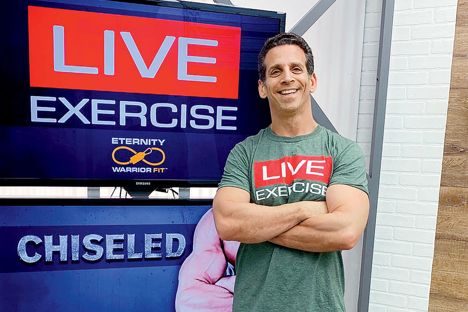 Blake Kassel, founder and CEO of LIVEexercise and Bodylastics