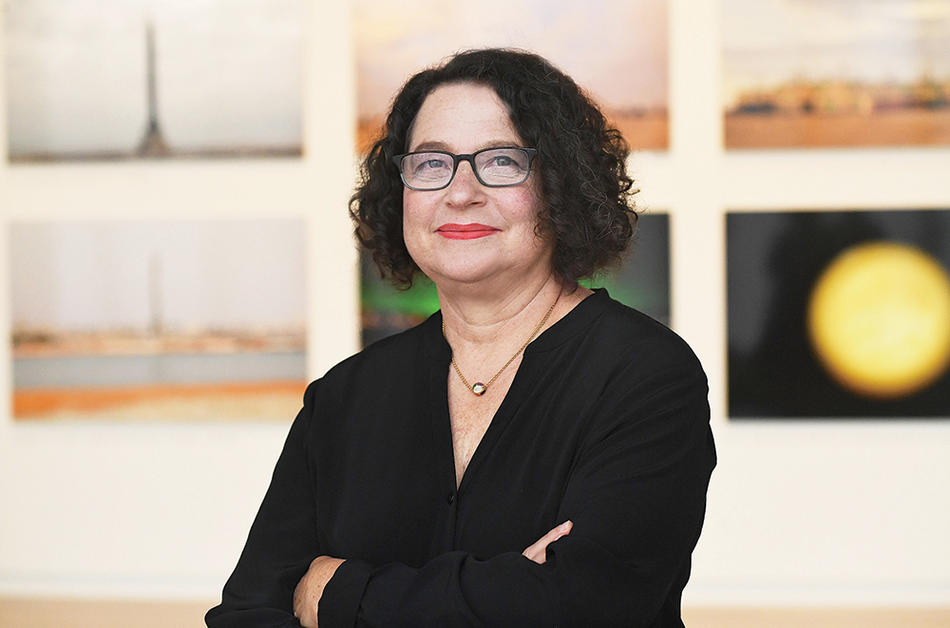 Betti-Sue Hertz, curator of Columbia's Wallach Gallery