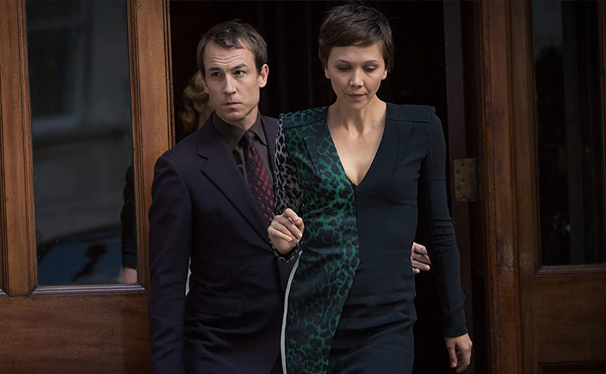 Tobias Menzies and Maggie Gyllenhaal in The Honourable Woman