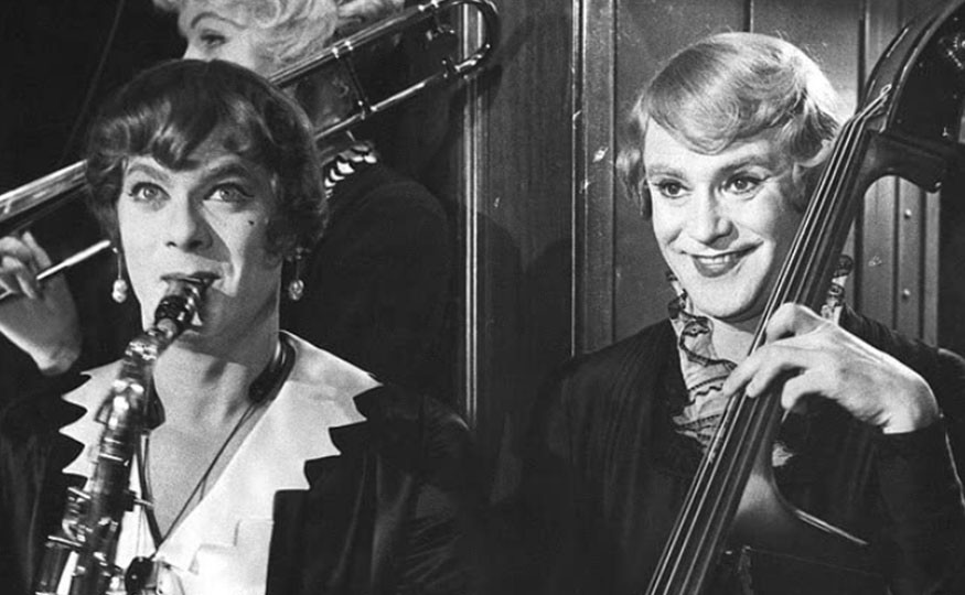 Tony Curtis and Jack Lemmon in Some Like it Hot