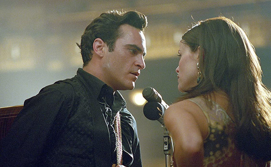 Joaquin Phoenix and Reese Witherspoon in Walk the Line