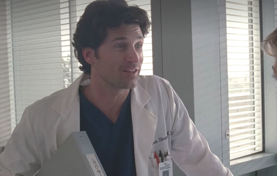 Patrick Dempsey in Grey's Anatomy