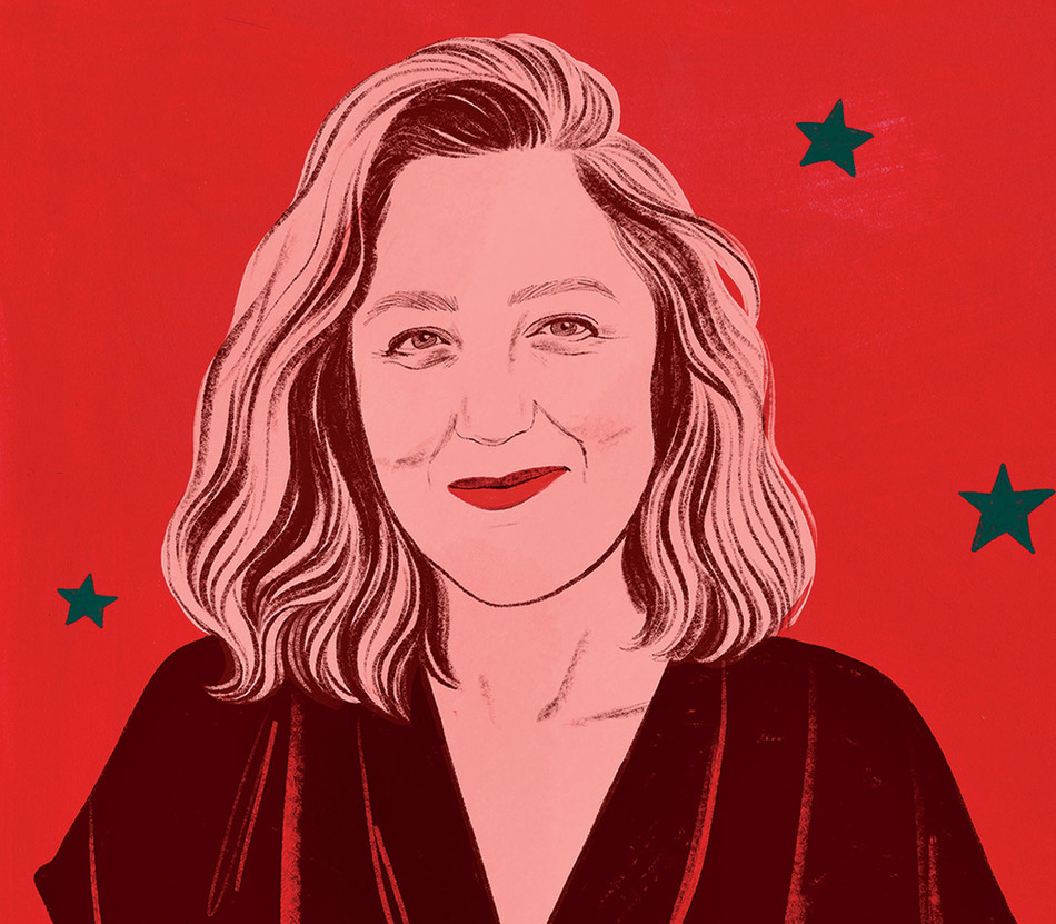 TV writer and producer Anna Winger, illustrated by Bijou Karman