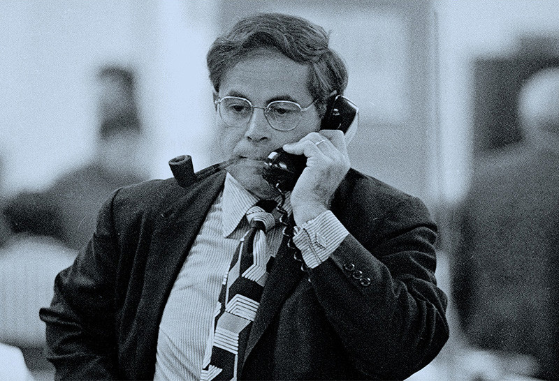Max Frankel, Washington bureau chief of the New York Times, in 1971