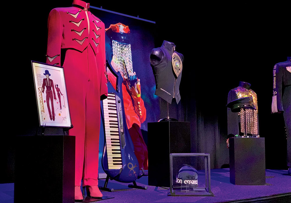Artifacts from Prince’s Emancipation album tour at Paisley Park