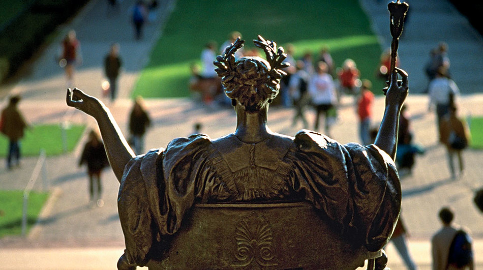 Columbia University Alma Mater statue
